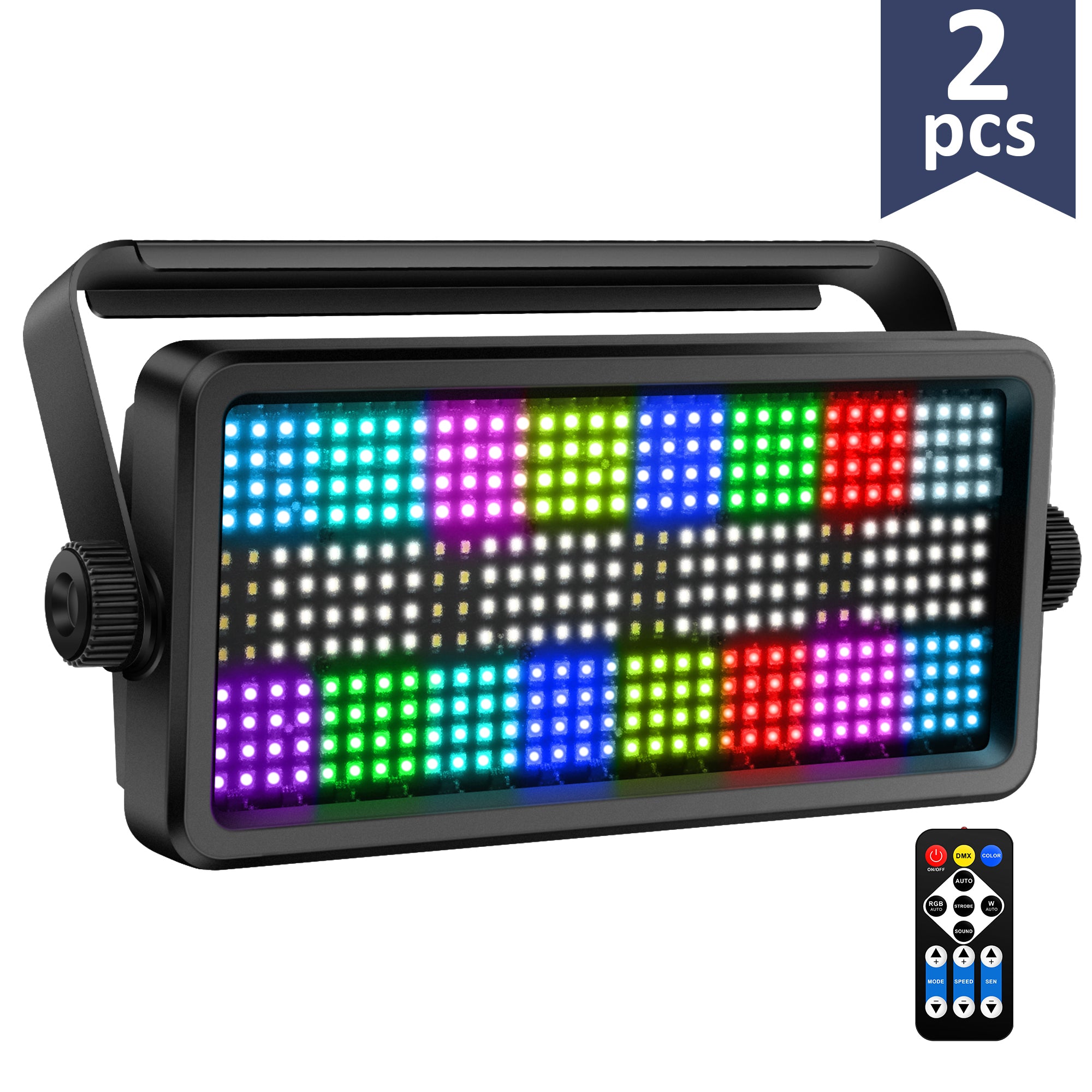 150W RGB+W LED DJ Strobe Light Panel