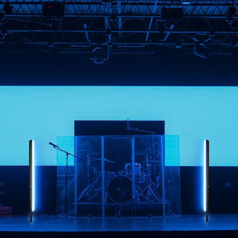 90W Battery Powered RGB 3in1 LED Pixel Light Bar with Stand