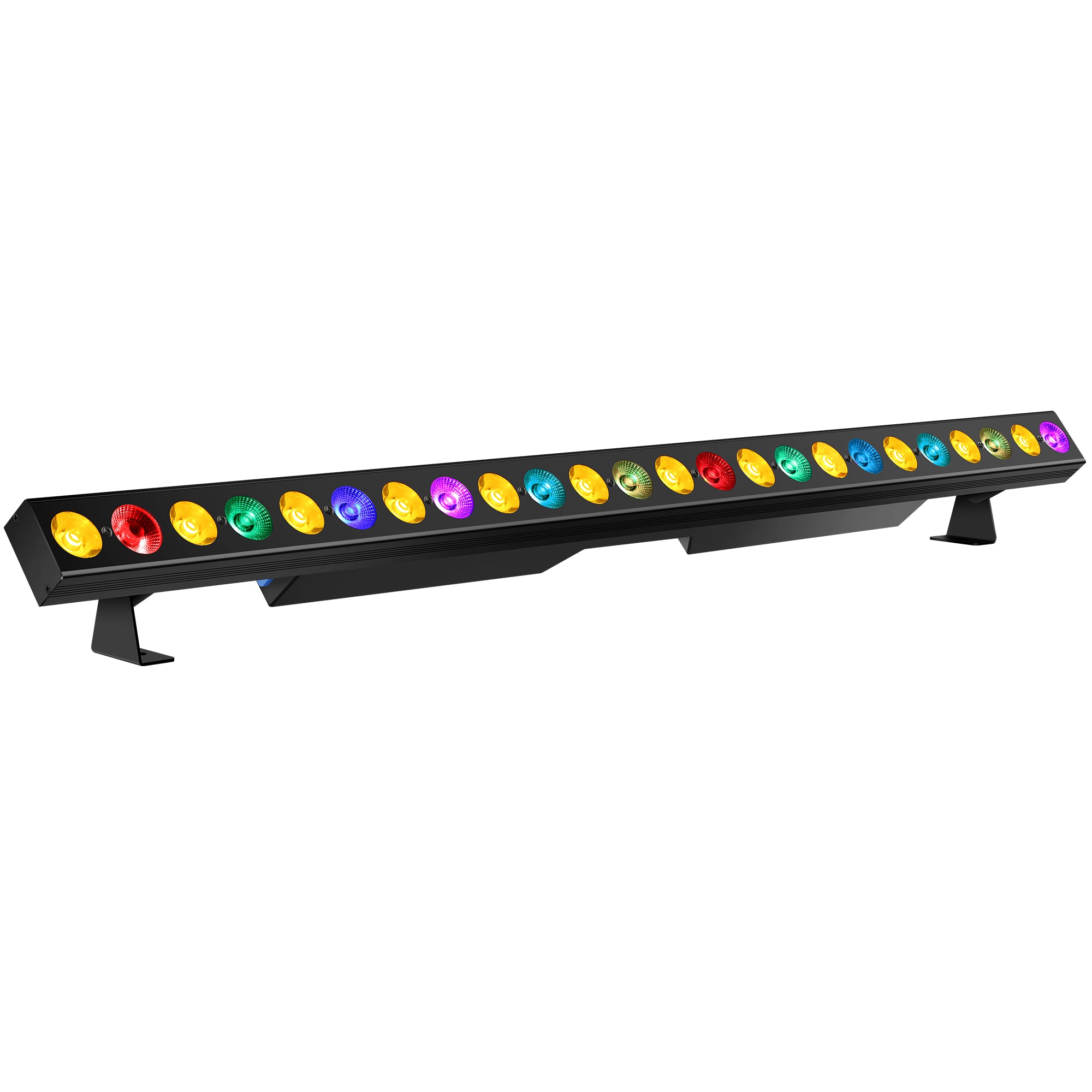 DJ Light Bar - 80W, 12LEDs 3n1 RGB Wash & Warm White Beam