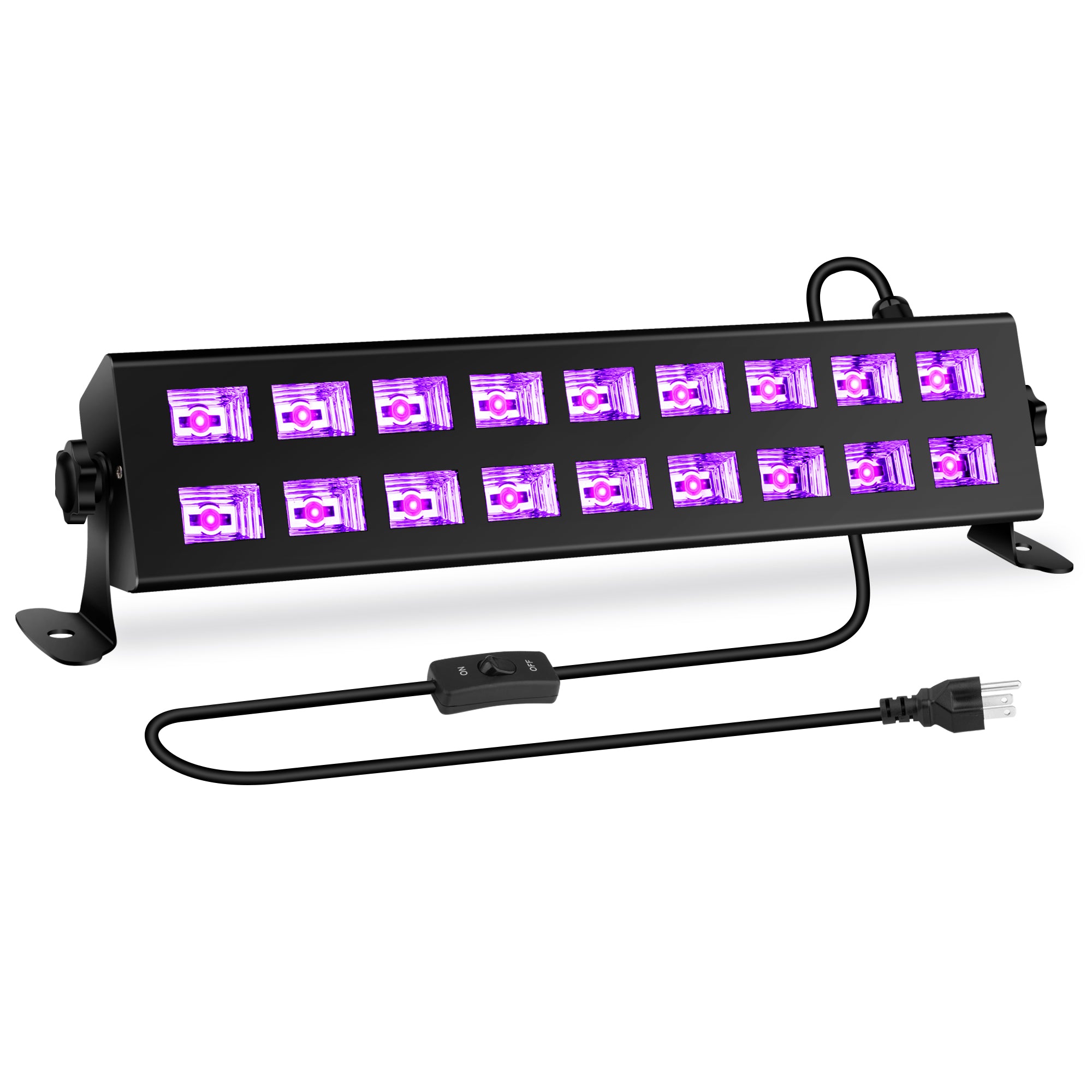 54W 18LED Black Light Bar