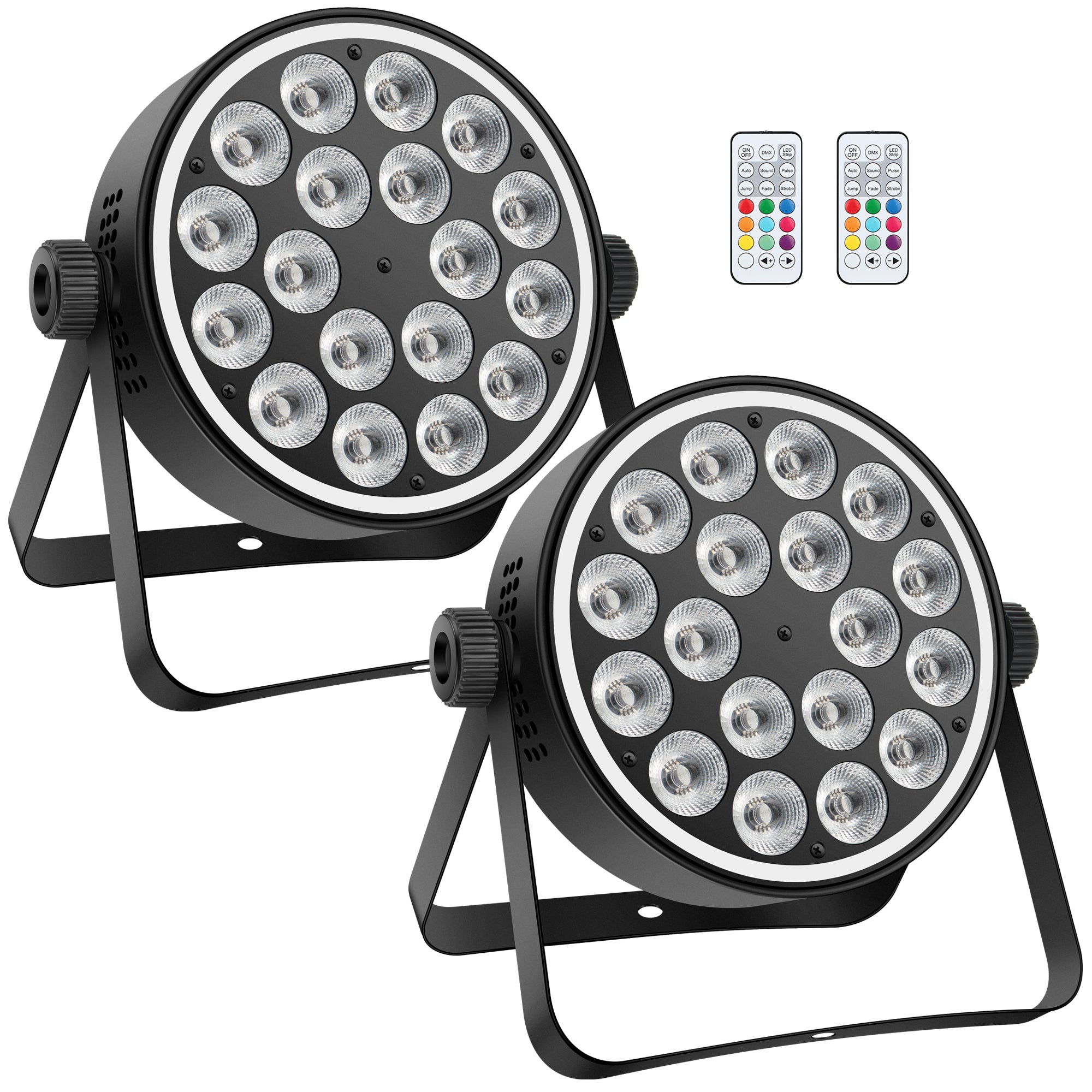 18LED RGBW 4in1 Par Light with RGB Ring