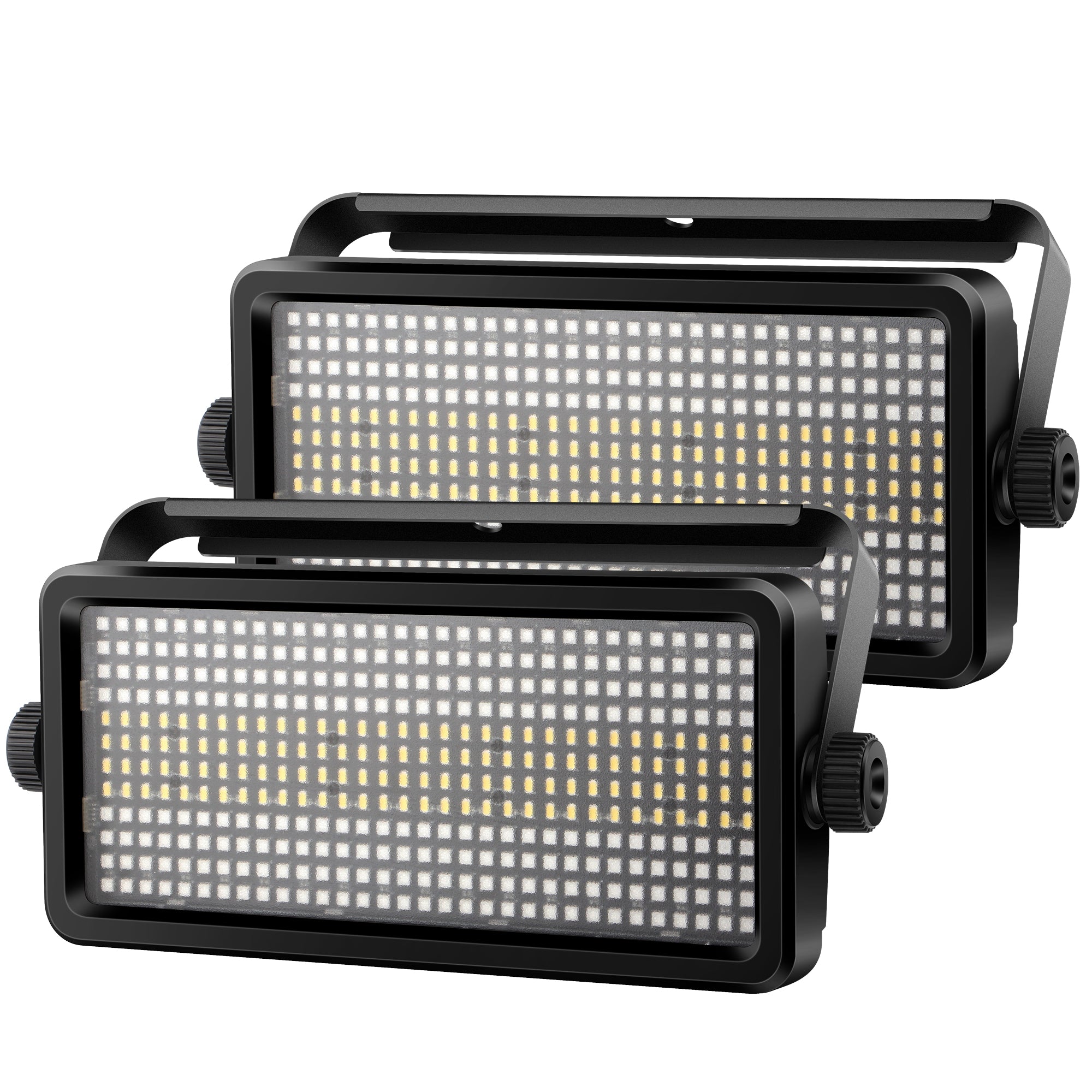 LED Stage Strobe Effect Lights - 120W RGBW, 48 Zones Chasing