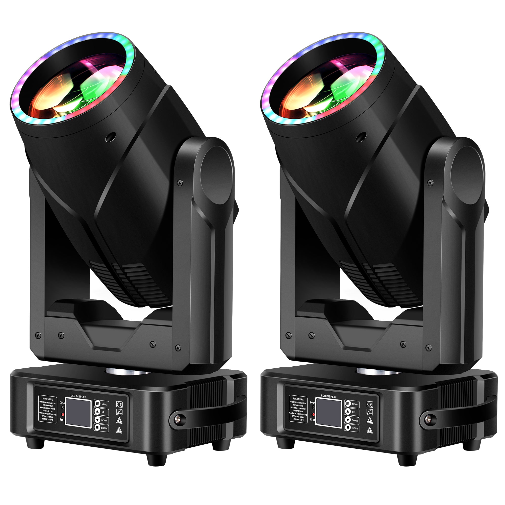 280W Beam Moving Head Light with LED Ring