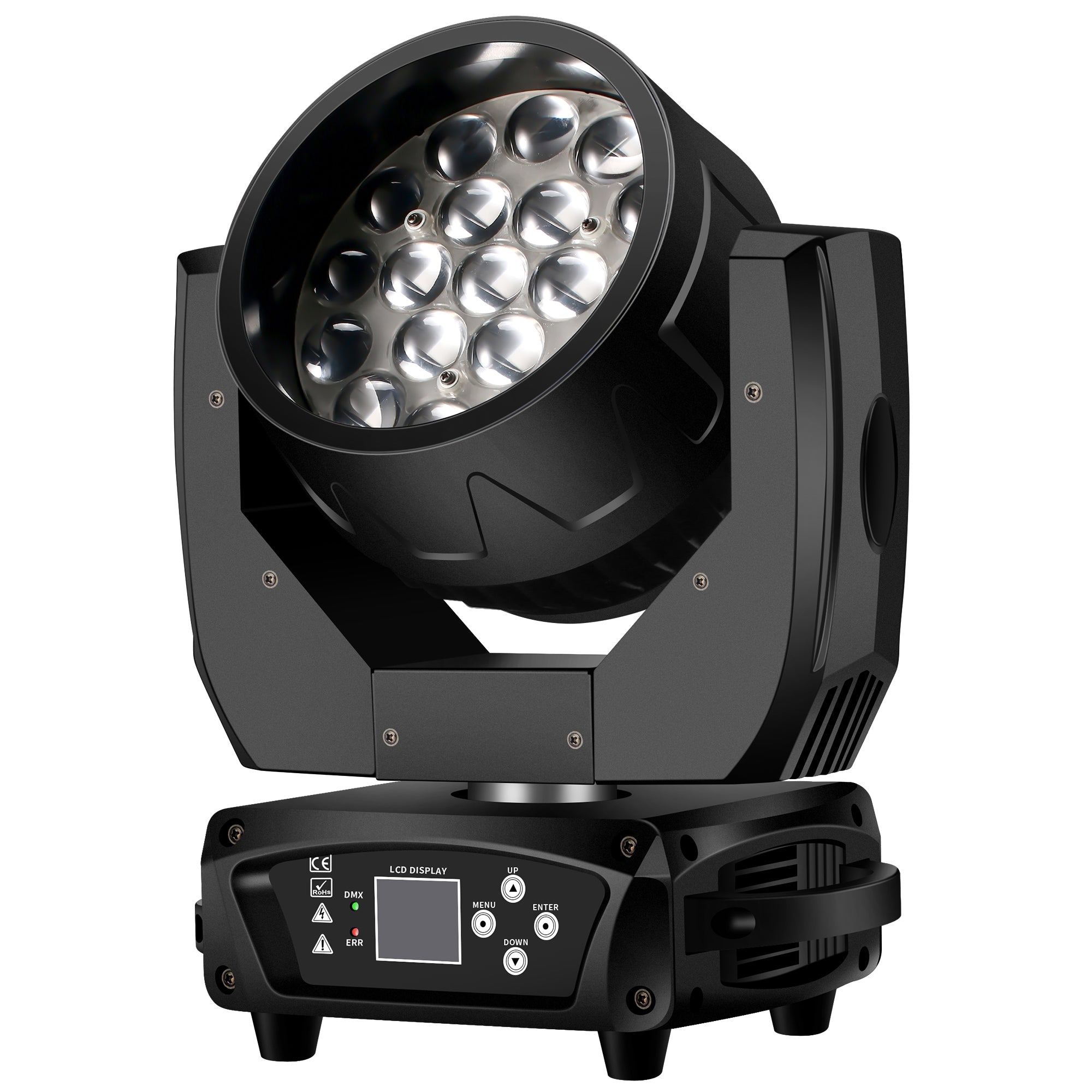 19×15W Zoom Moving Head Wash Light with LED Ring