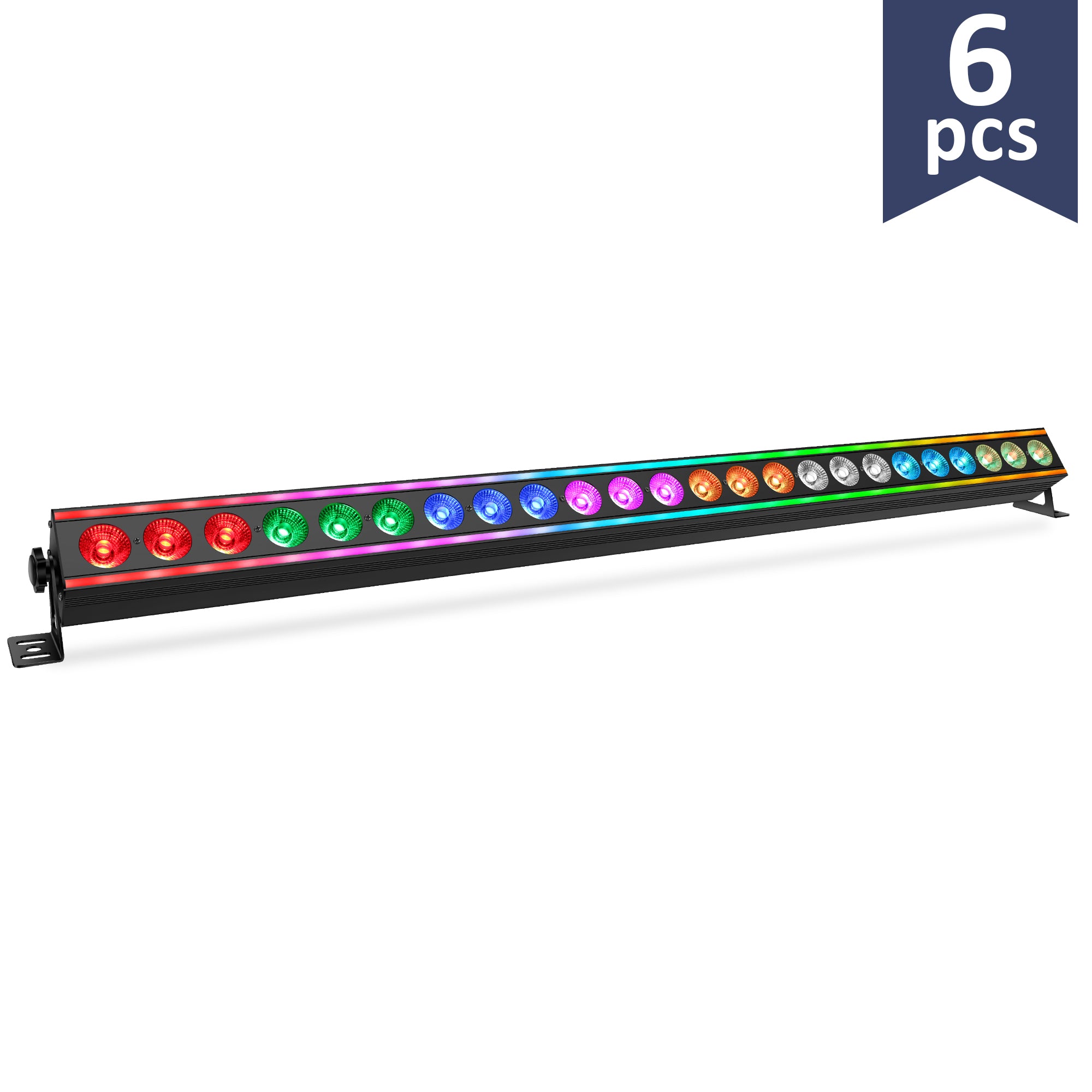120W RGBW 4in1 LED Wash Light Bar with RGB Strips