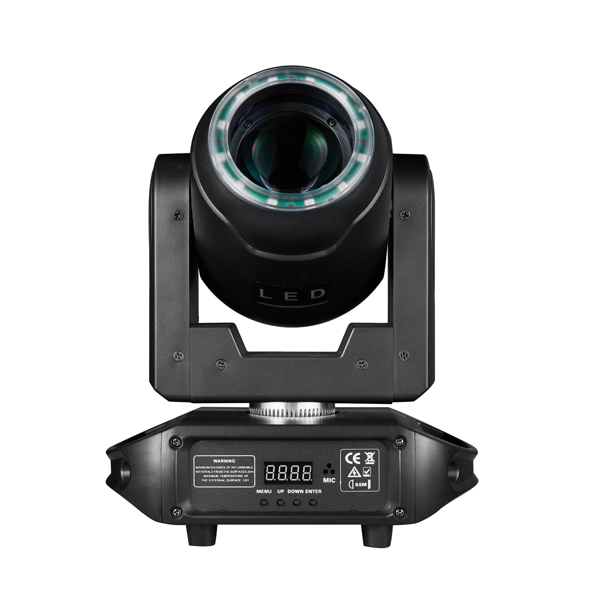 80W Mini Moving Head Beam Spot Light with Ring