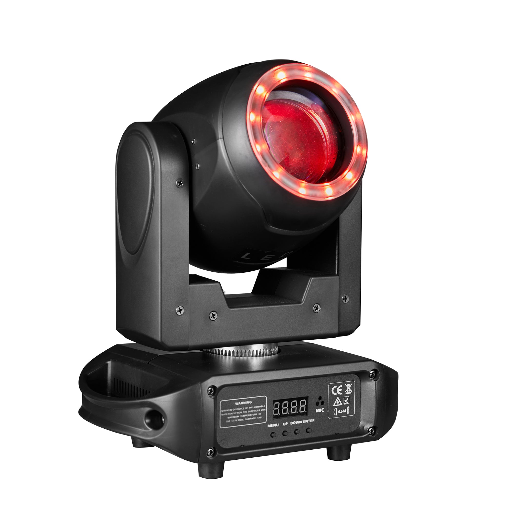 80W Mini Moving Head Beam Spot Light with Ring