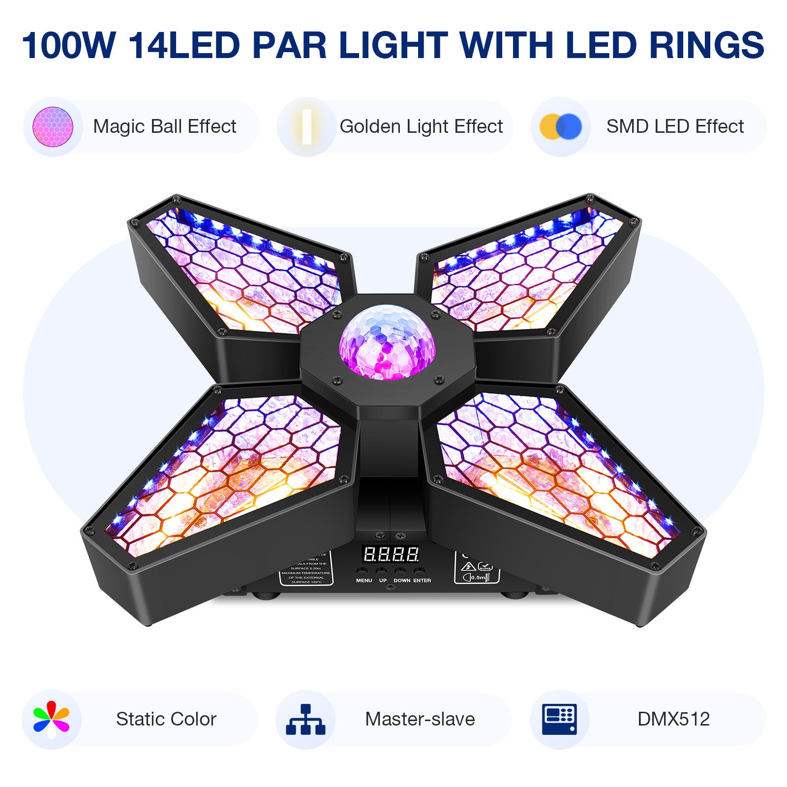 100W LED Retro Stage Moving Head Light