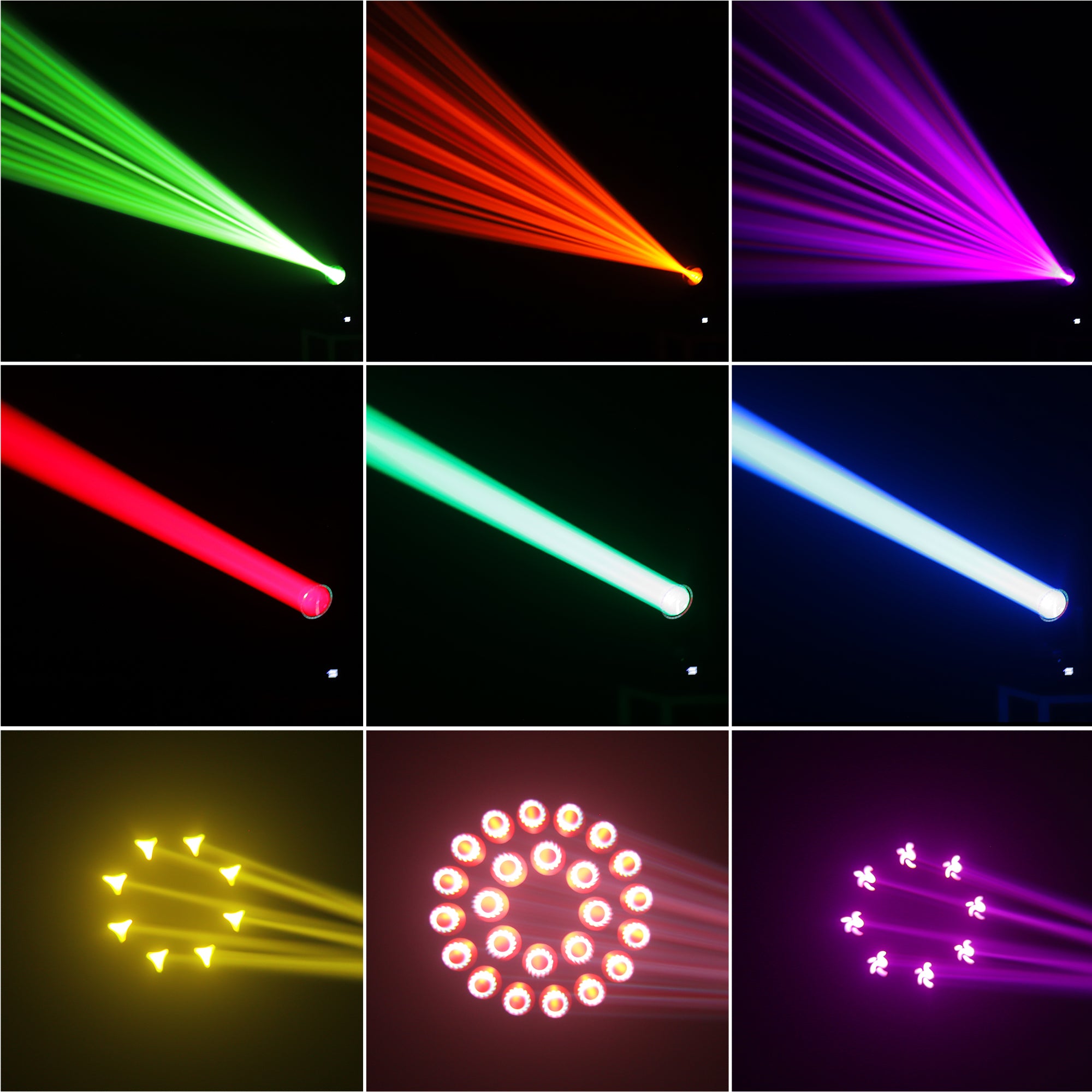 280W Beam Moving Head Light with LED Ring