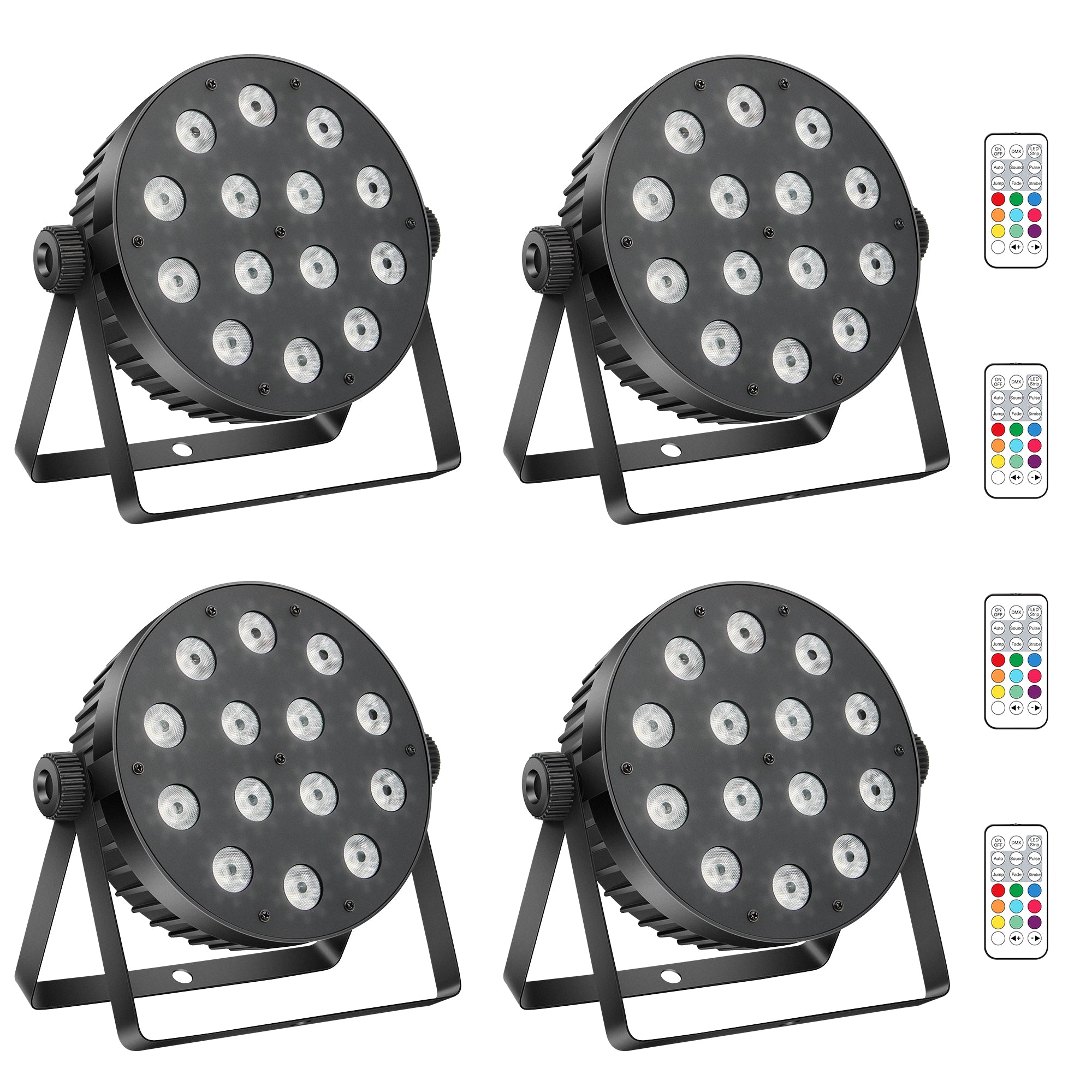 100W RGBW 4in1 LED Par Light with RGB Rings