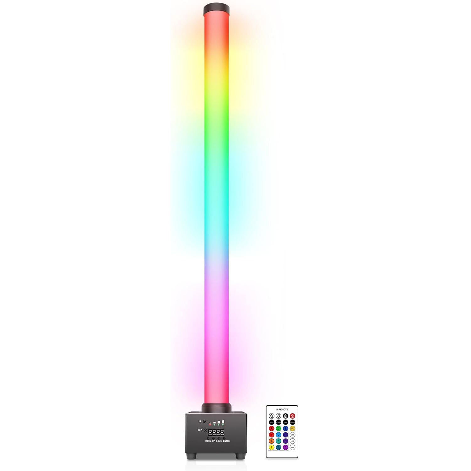 360° RGB LED Pixel Tube Light Bar- Battery Powered