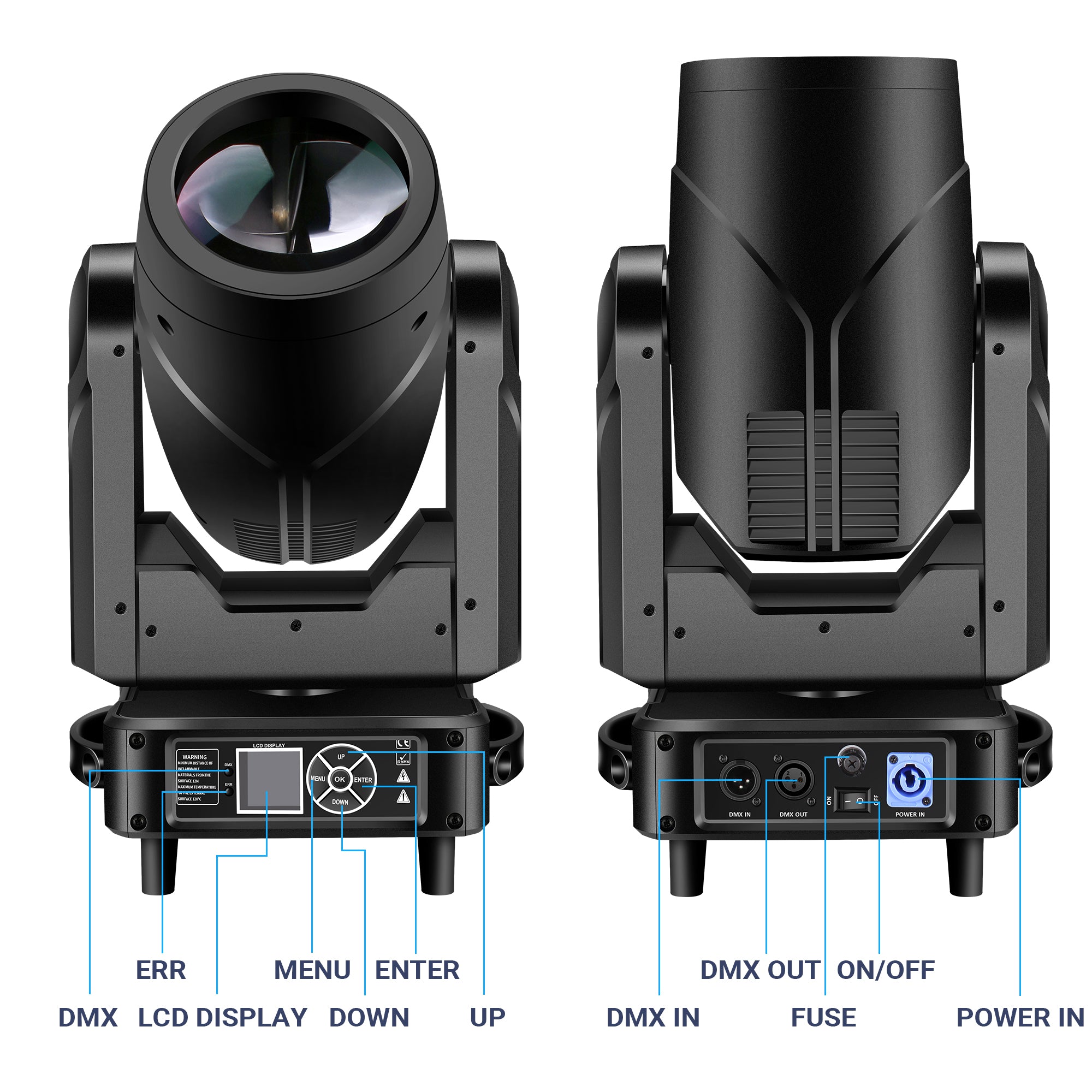 250W Mini Beam Moving Head Light