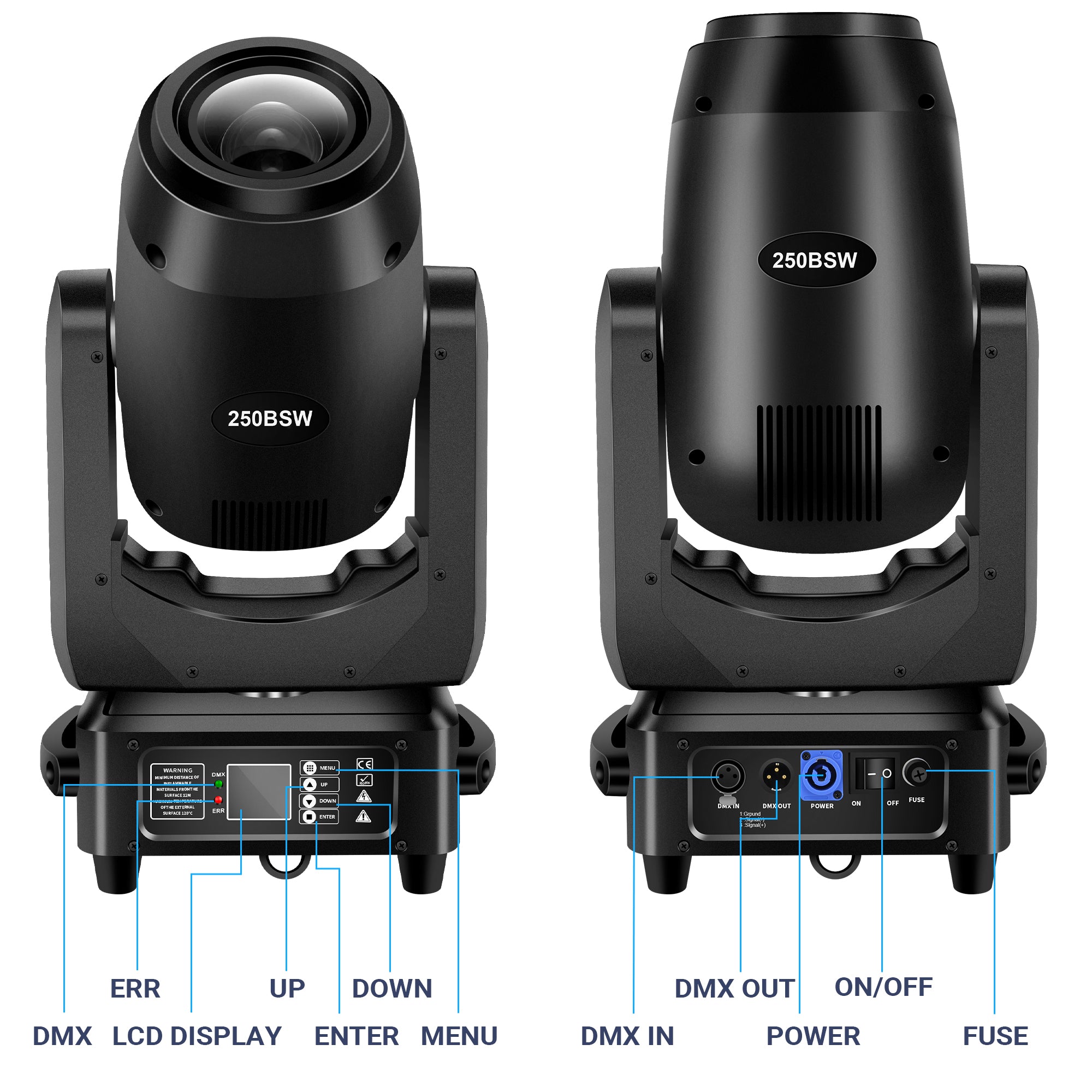 250W LED Hybrid Moving Head Light