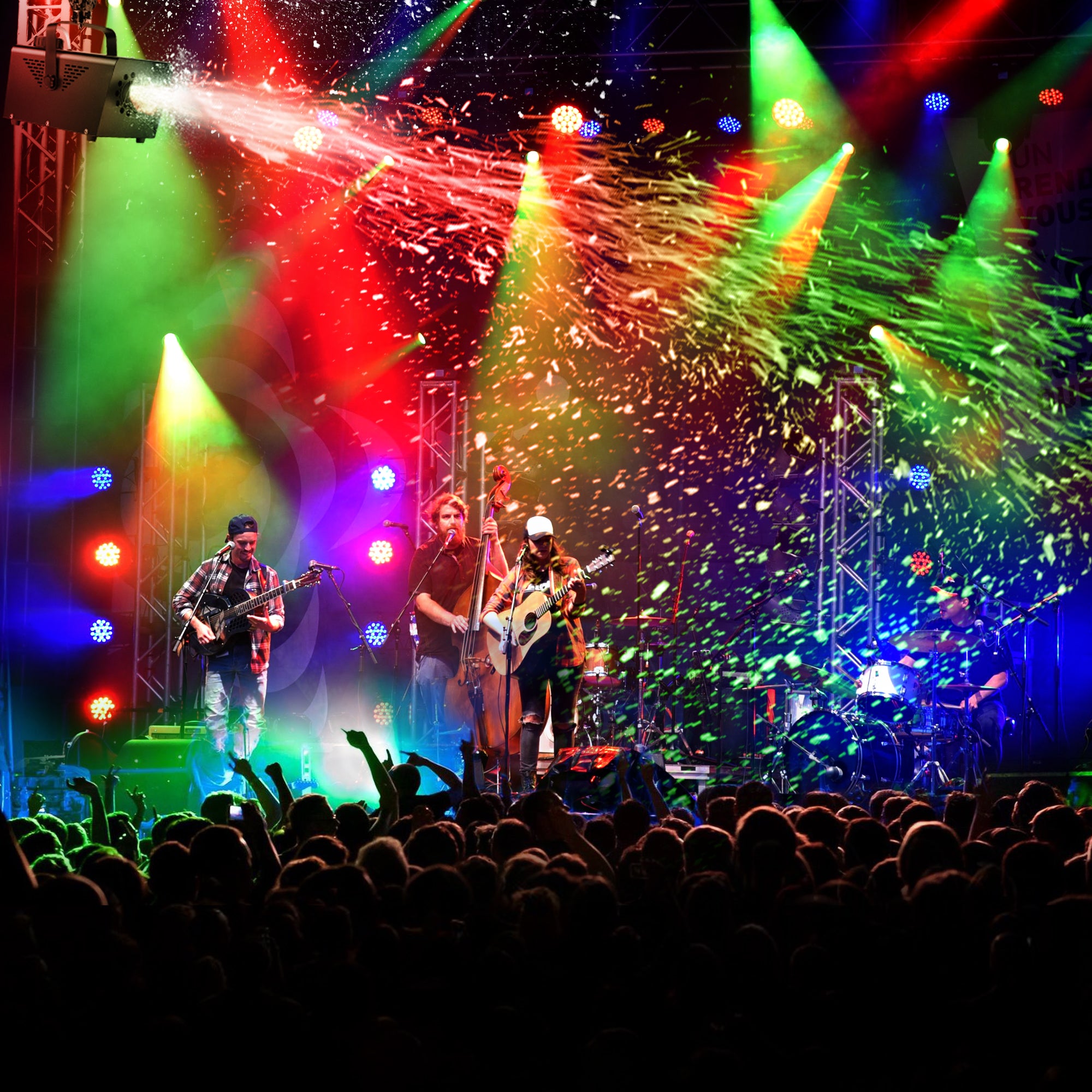 800W Stage Snow Machine - With Remote Control