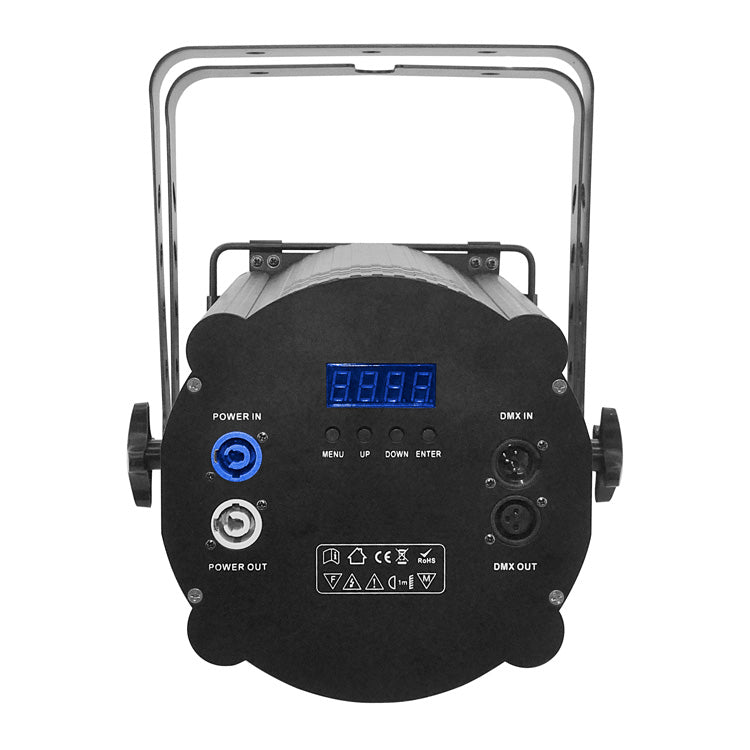 OPPSK 200W Warm White Cool White 2in1 COB LED Zoomable Par Light with Barn Doors for Theatre Stage Lighting - old