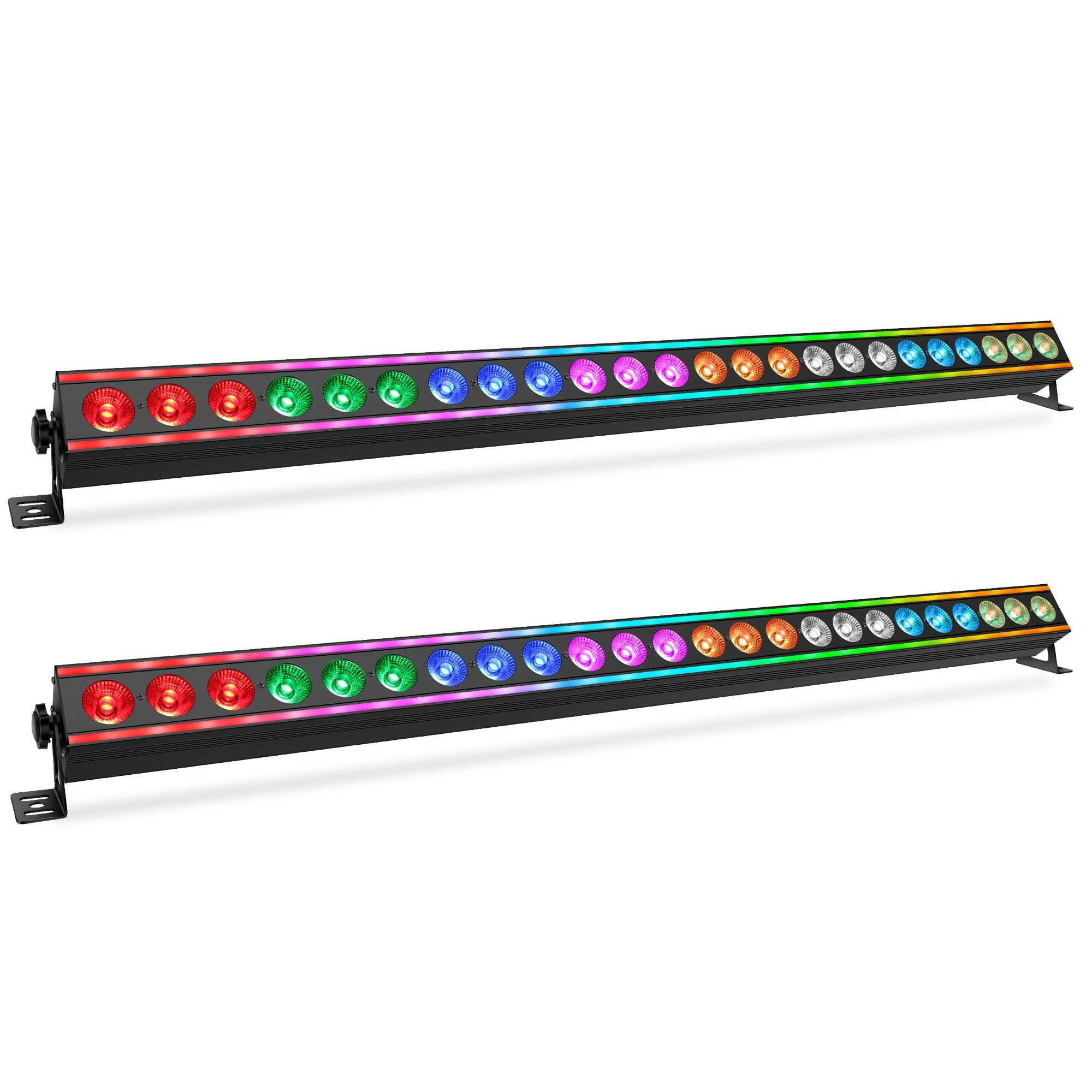 120W RGBW 4in1 LED Wash Light Bar with RGB Strips