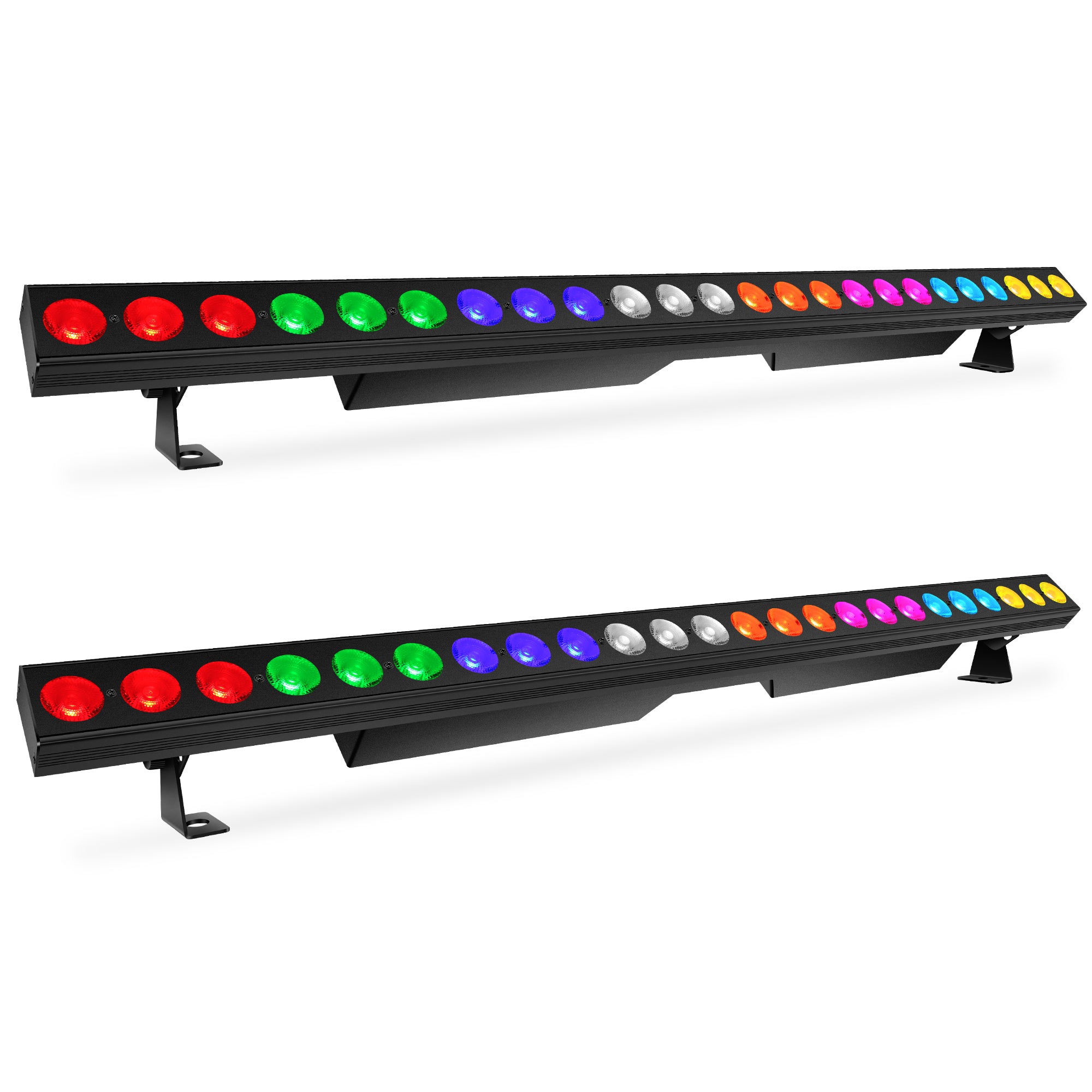 24x6W RGBWAUV 6in1 LED Wash Light Bar
