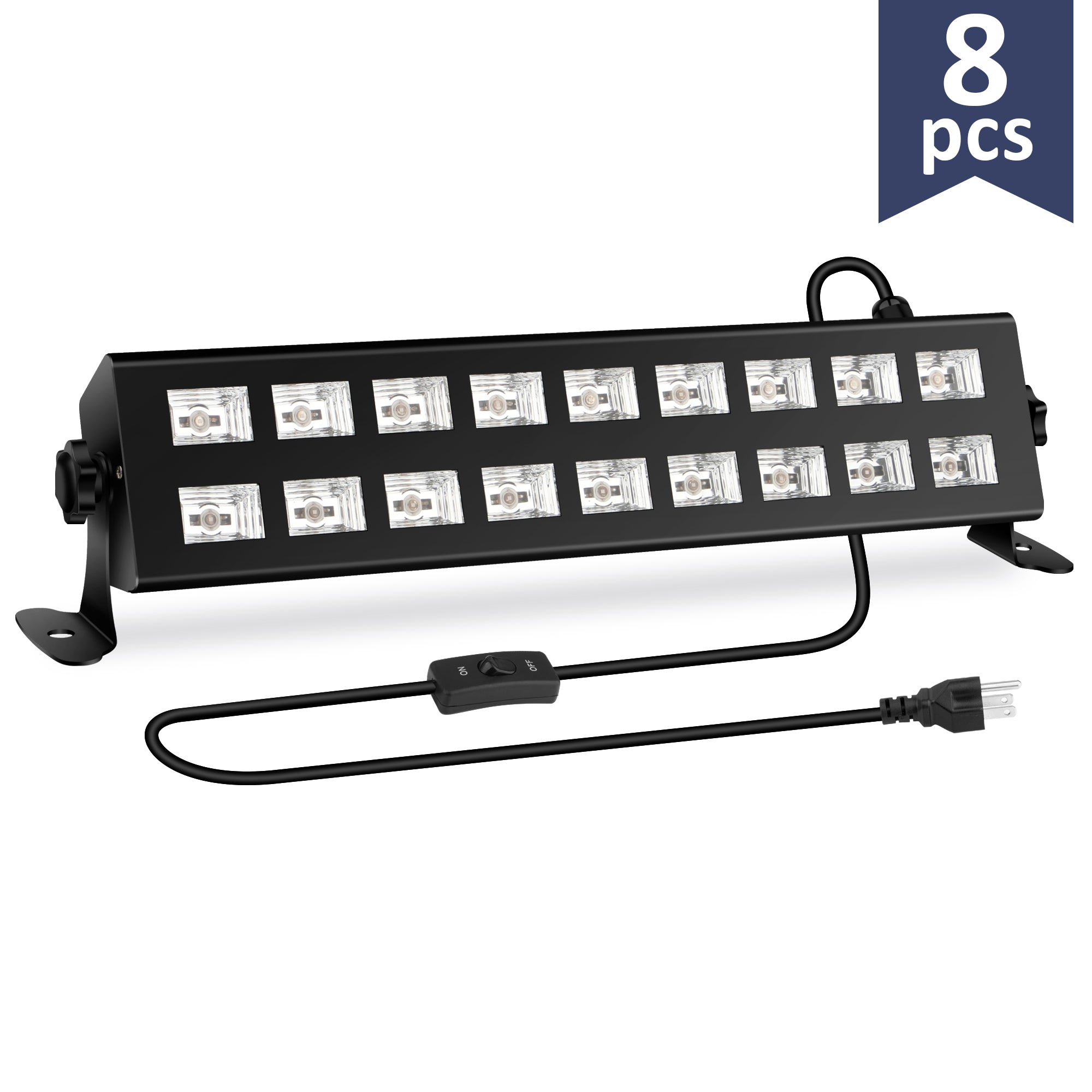 54W 18LED Black Light Bar