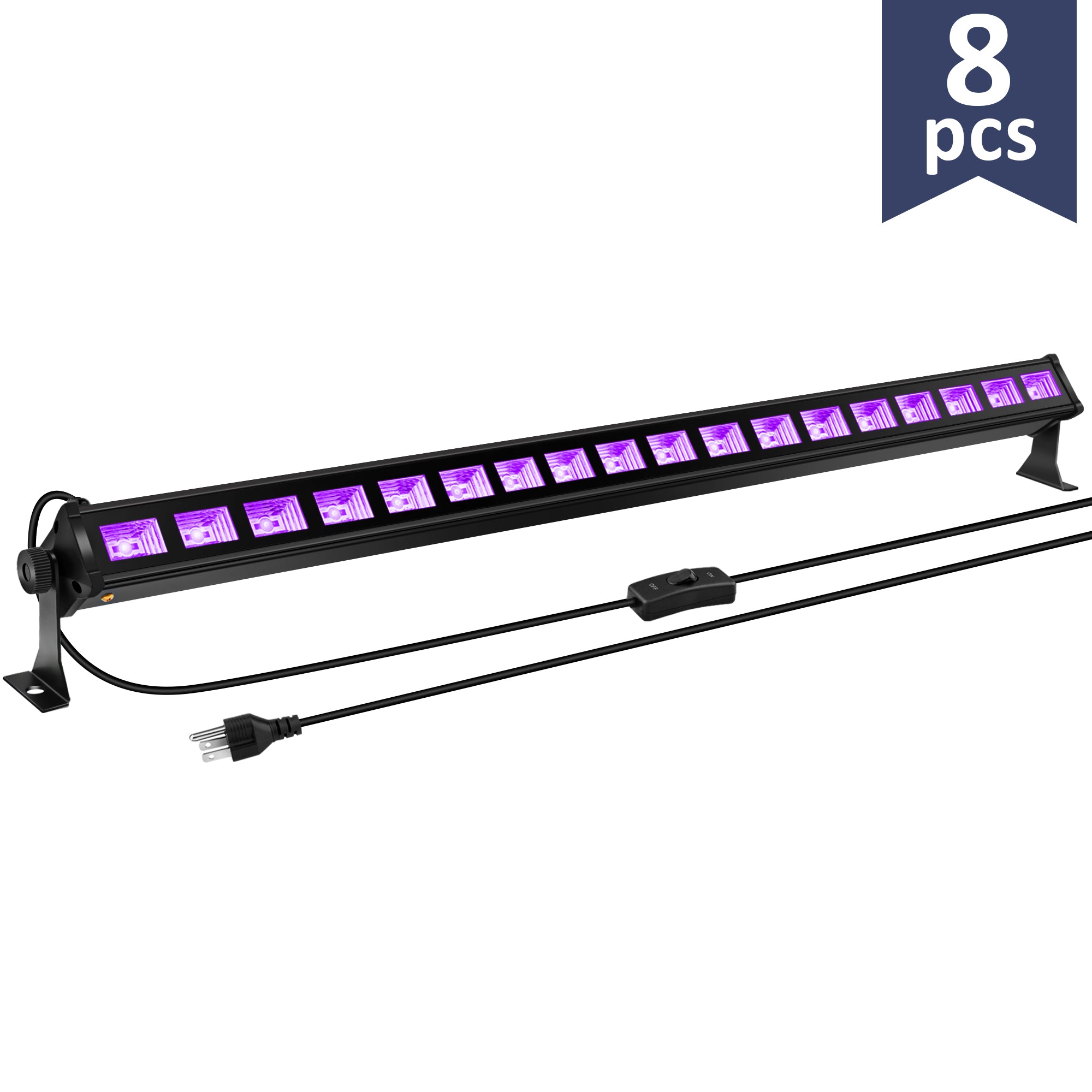 18LED Black Light Bar