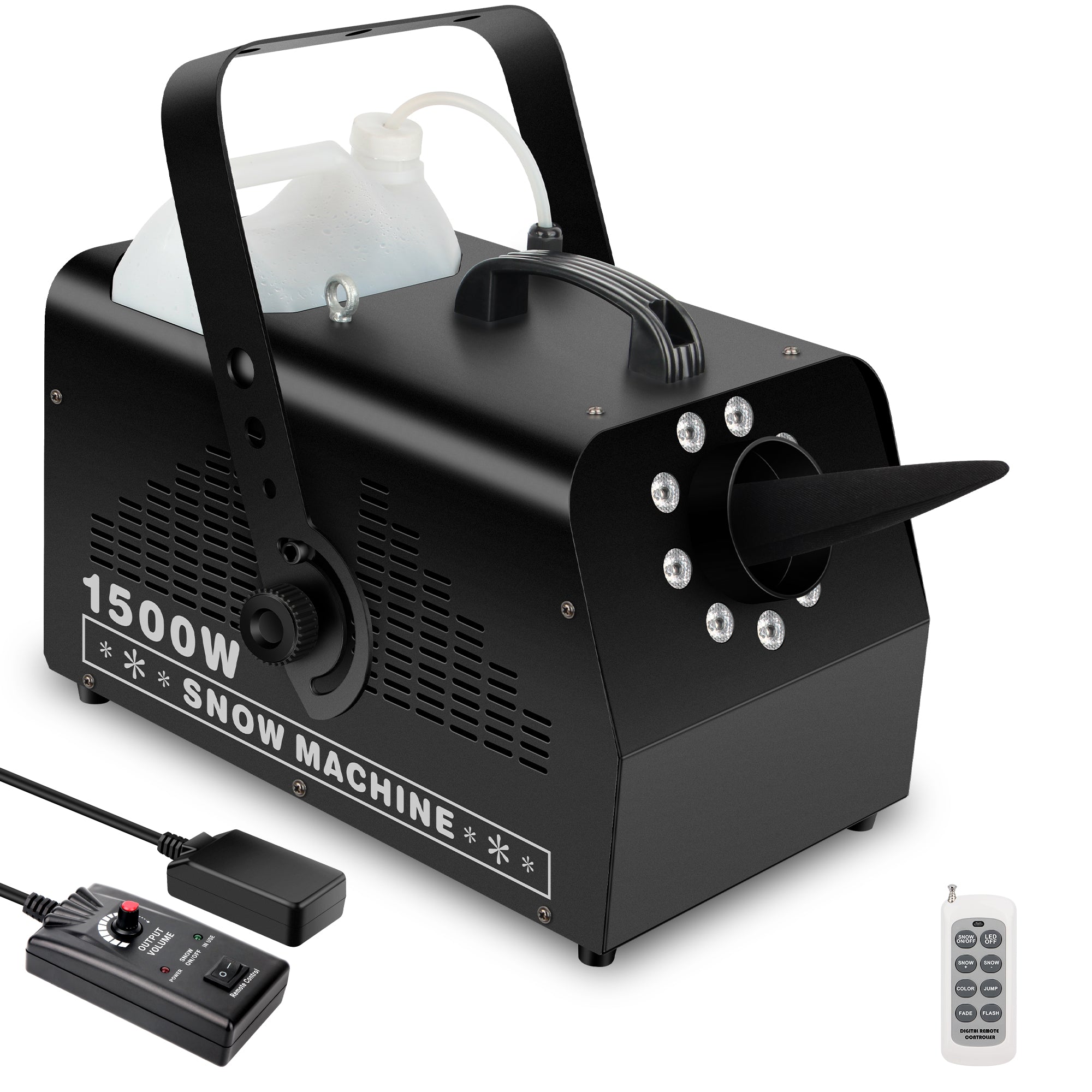 1500W Snow Machine