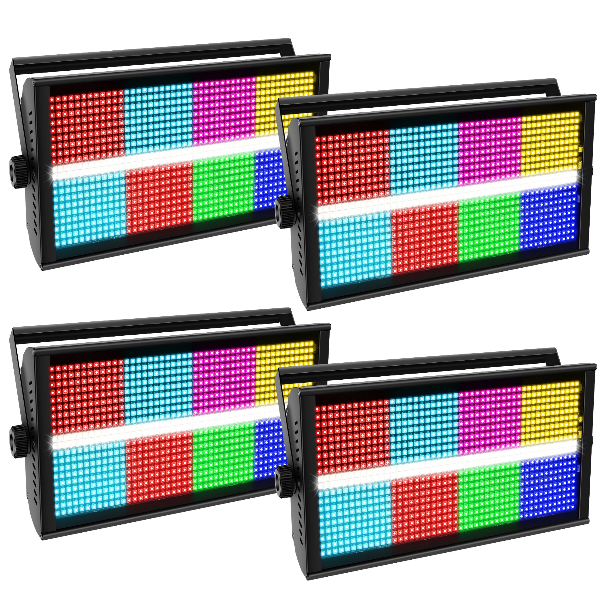 500W RGB+W LED Strobe Light Panel