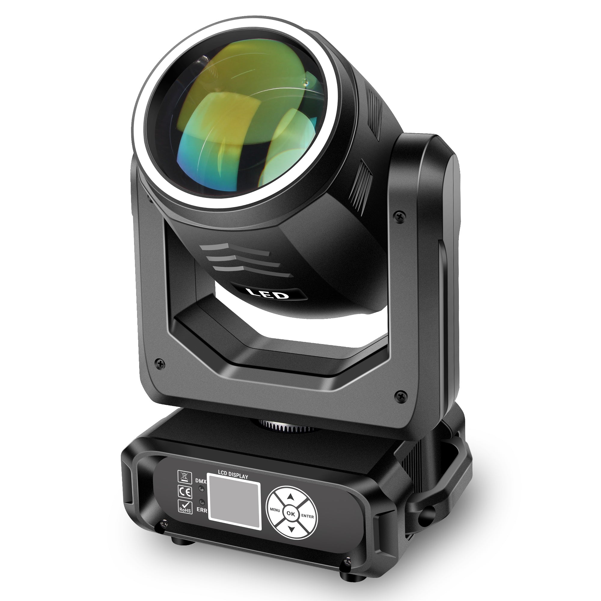 200W LED Moving Head Beam Light with RGB Ring