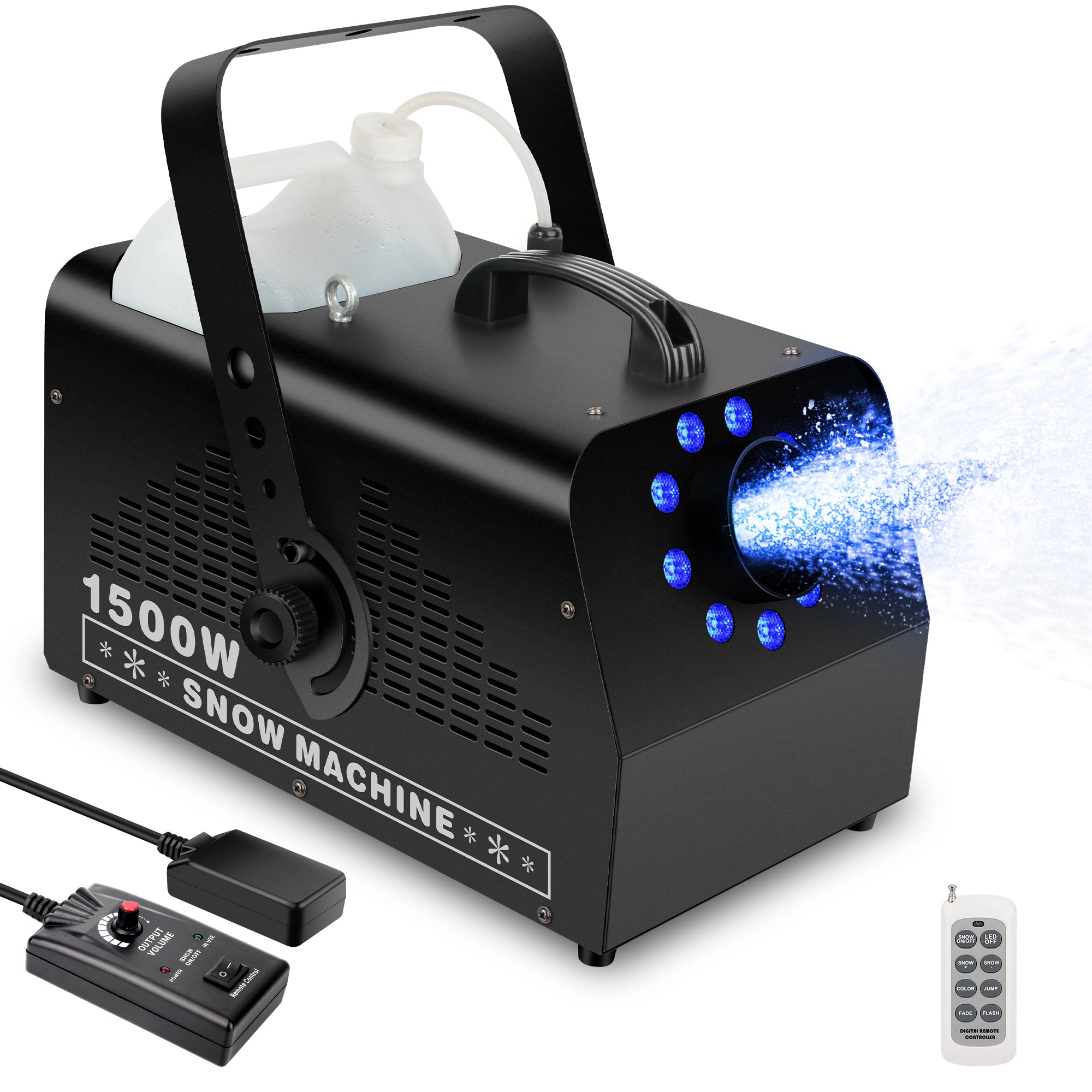 1500W Snow Machine