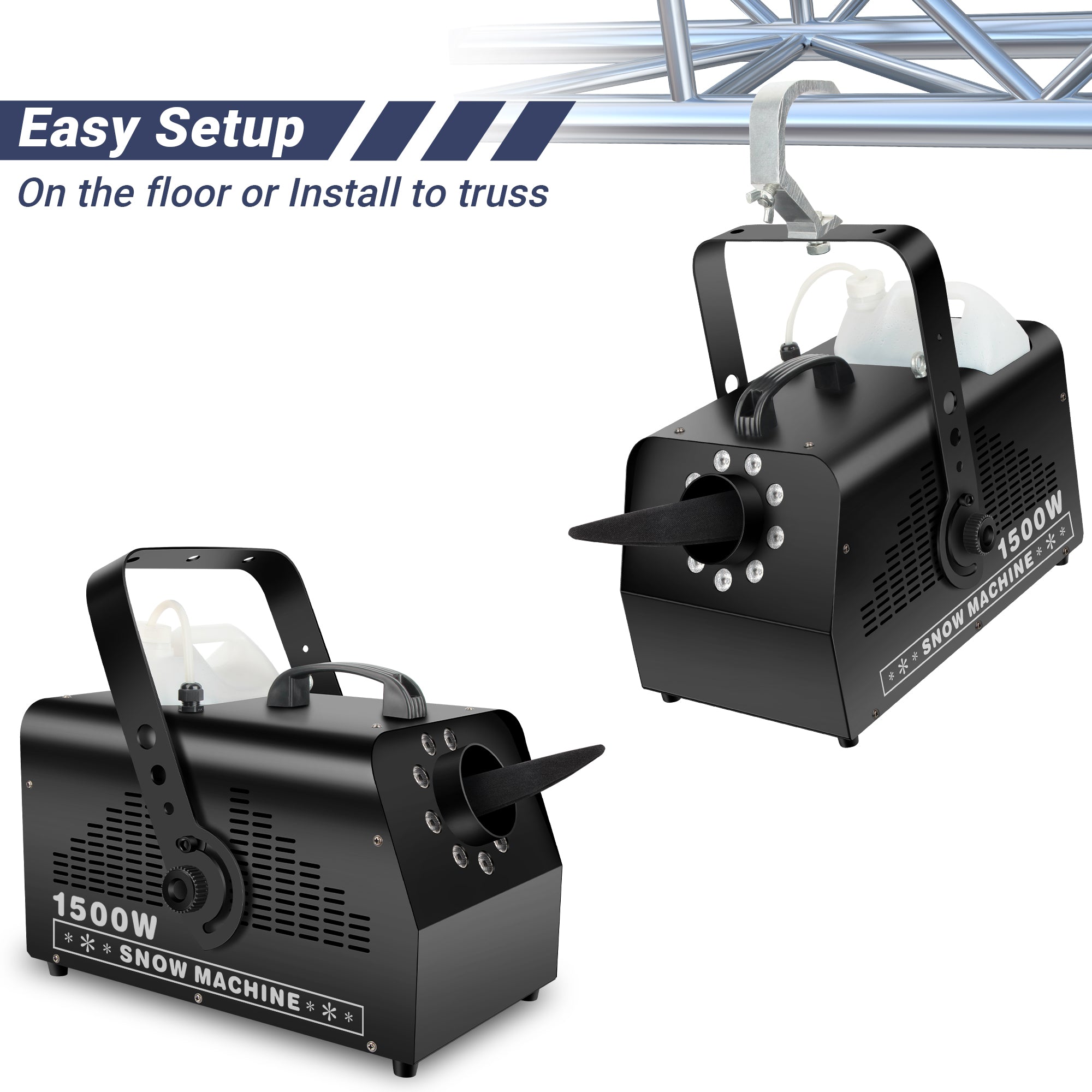 1500W Snow Machine
