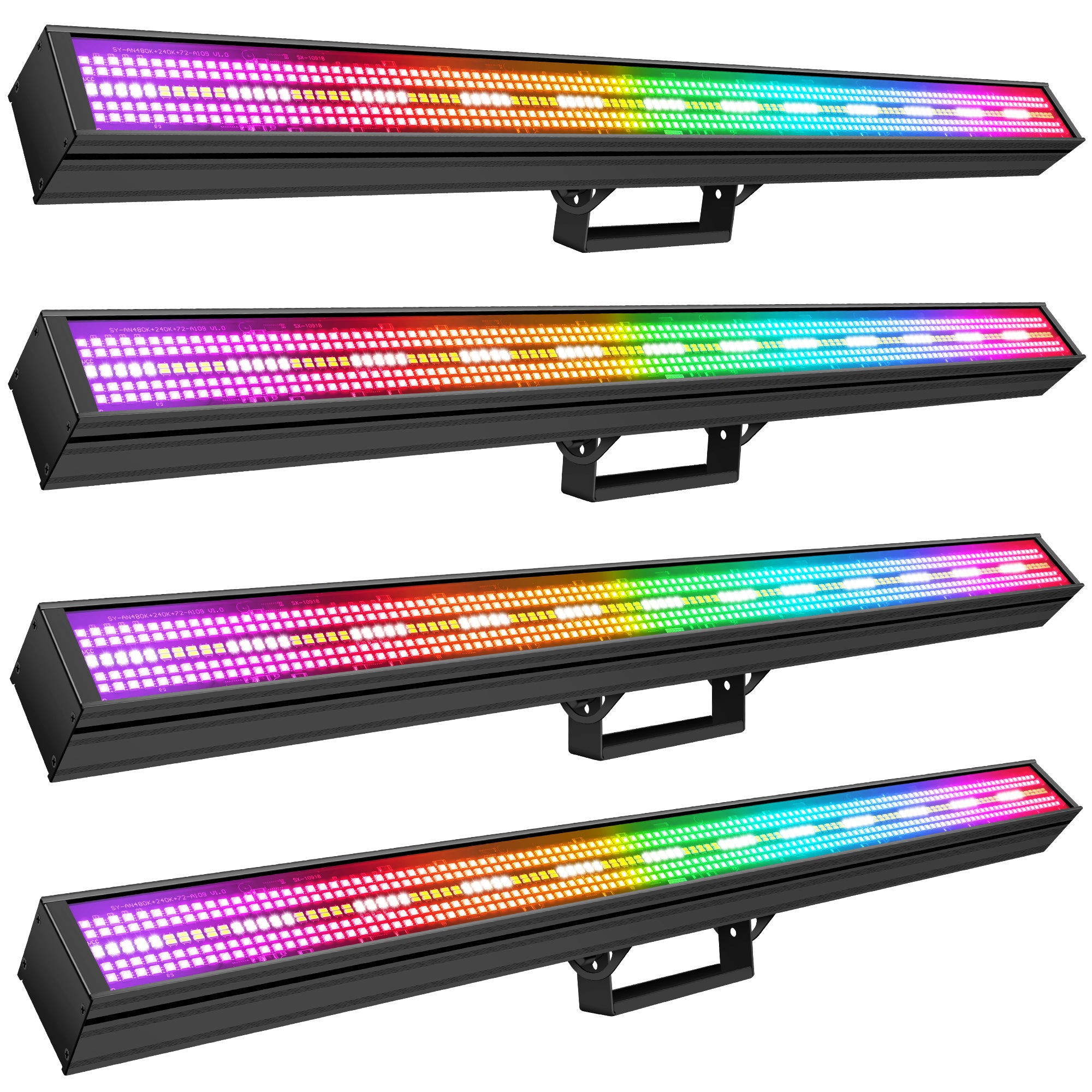 720LED RGB+W DJ Strobe Light Bar