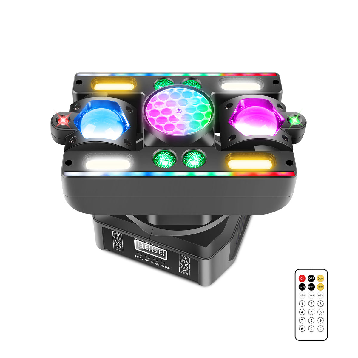 Multi-effect LED Hybrid Moving Head Light
