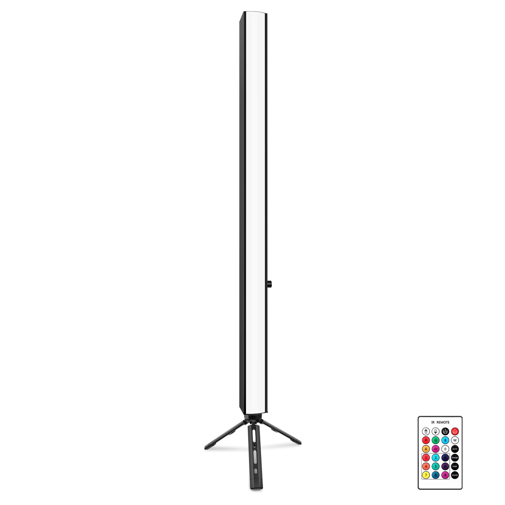 90W Battery Powered RGB 3in1 LED Pixel Light Bar with Stand