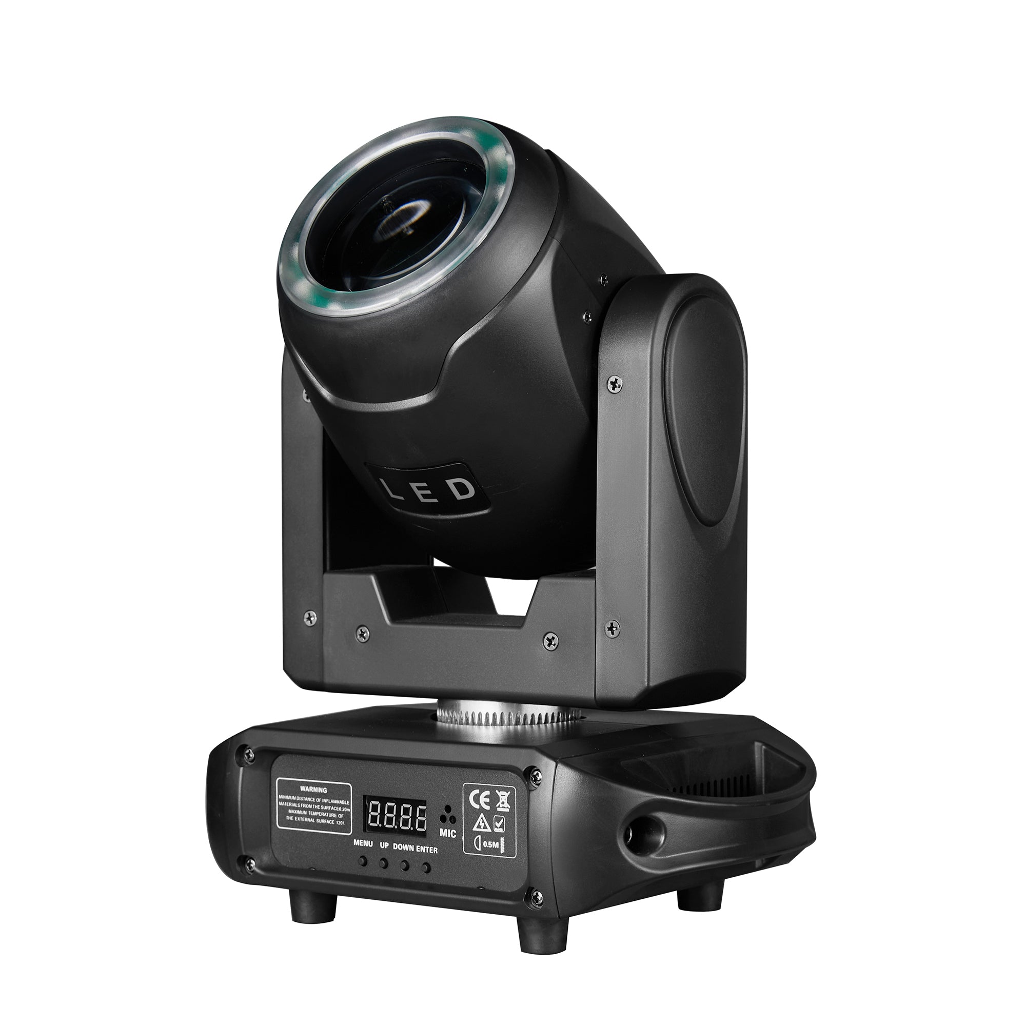 80W Mini Moving Head Beam Spot Light with Ring