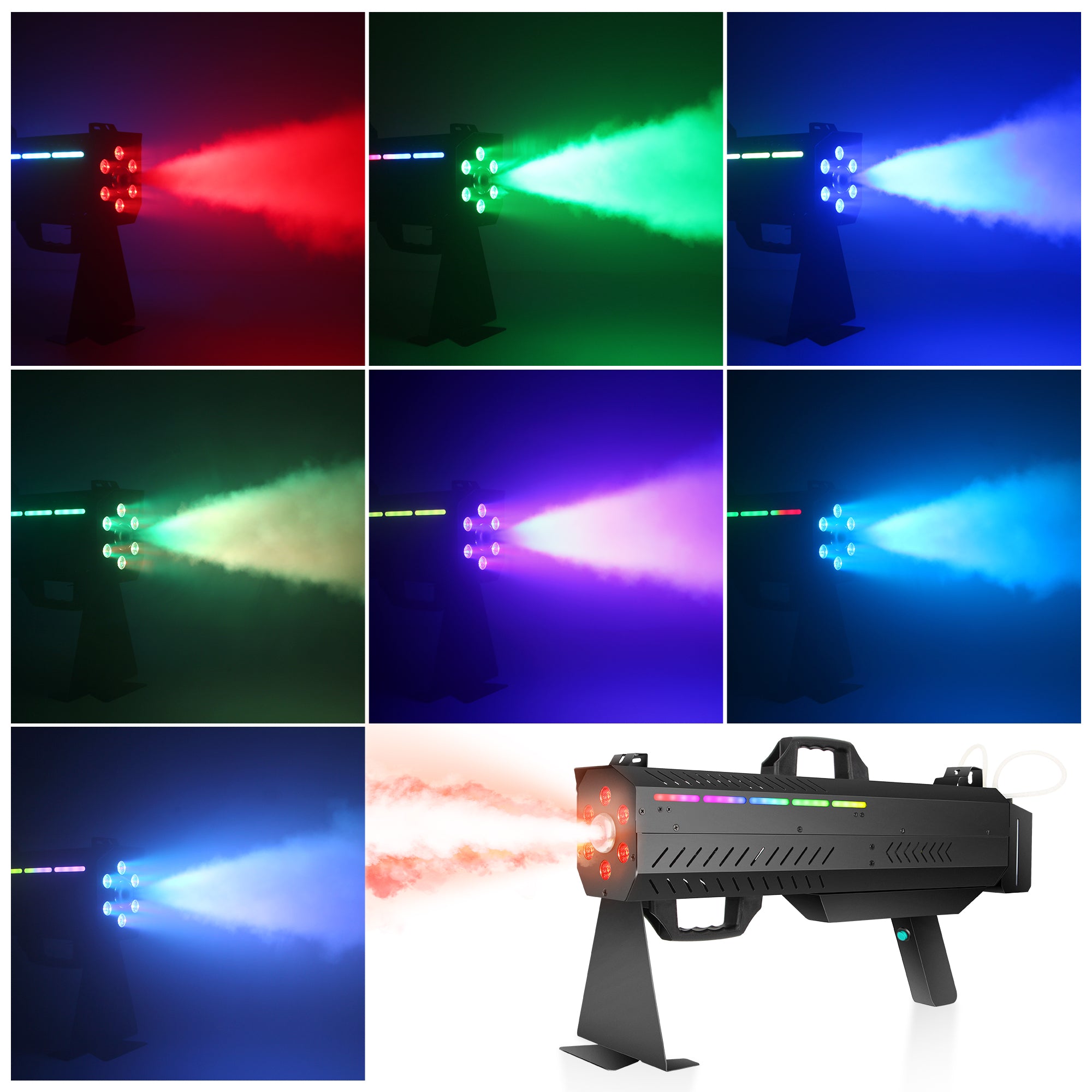 1500W Handheld Fog Gun Blaster