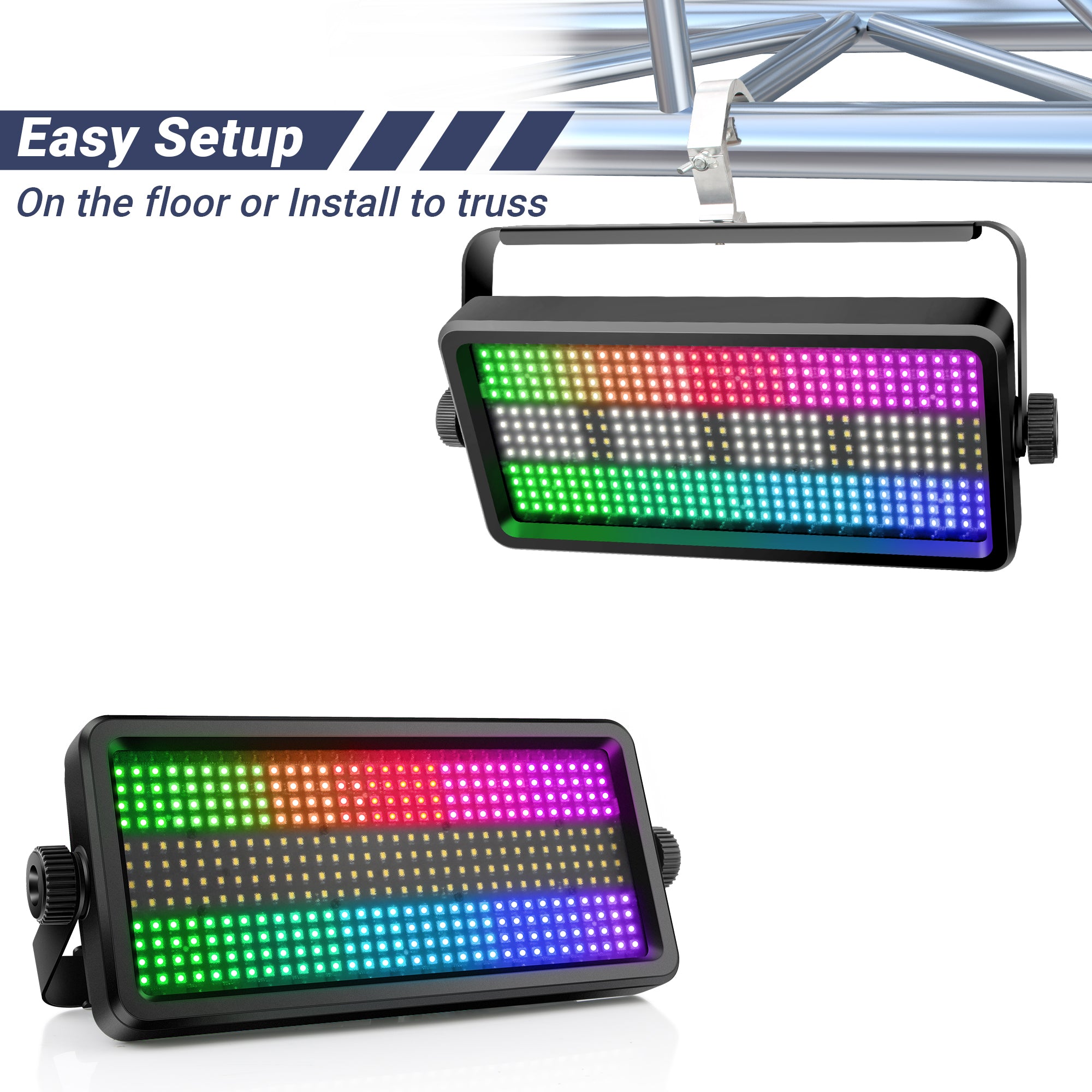 150W RGB+W LED DJ Strobe Light Panel