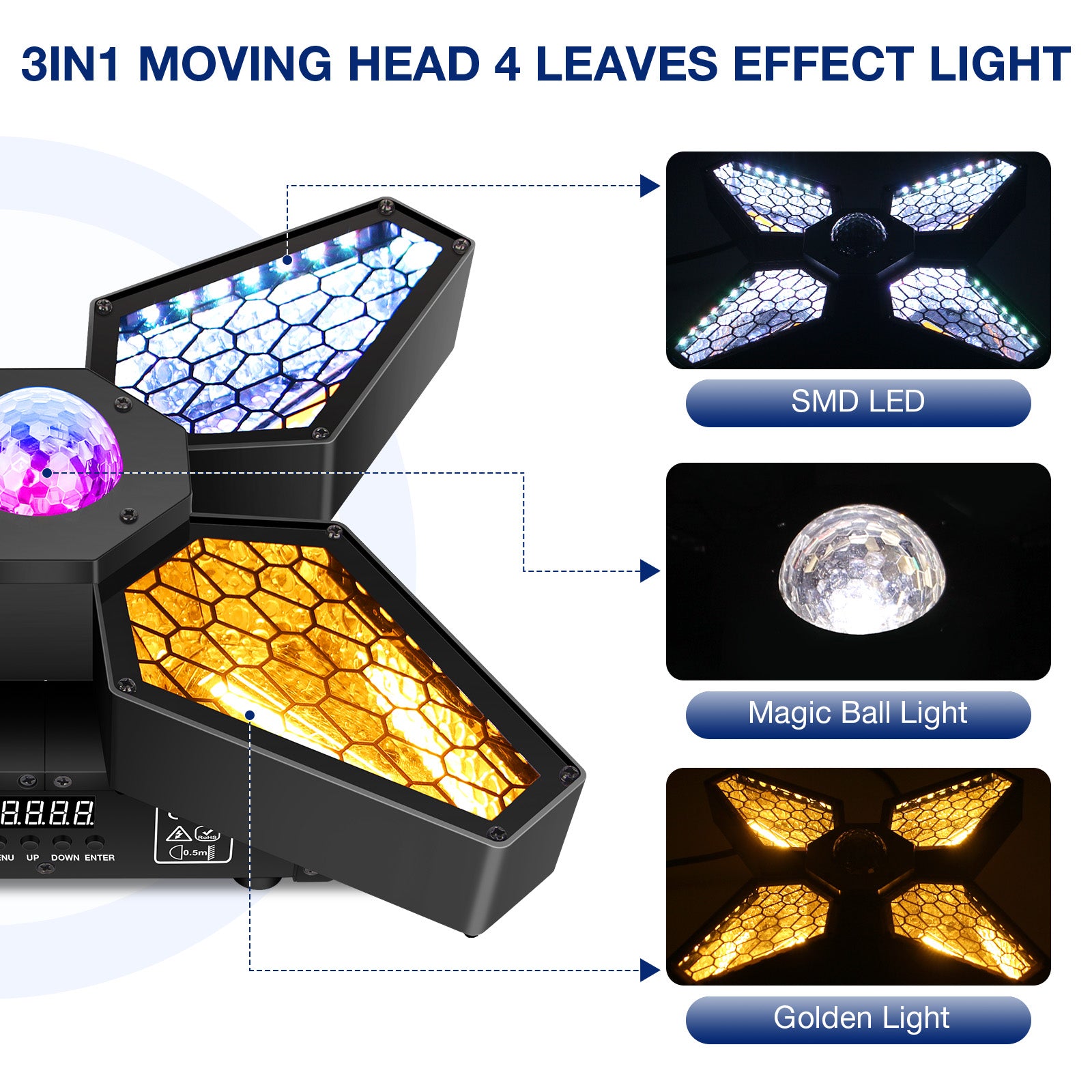 100W LED Retro Stage Moving Head Light