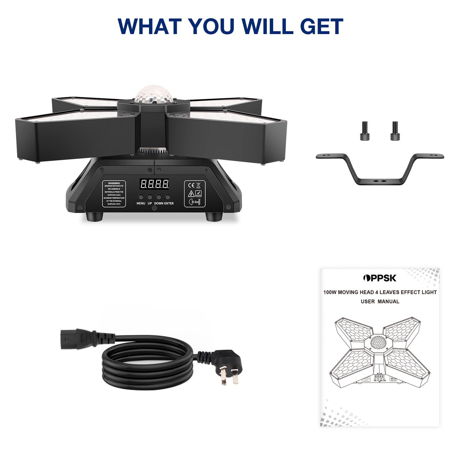 100W LED Retro Stage Moving Head Light