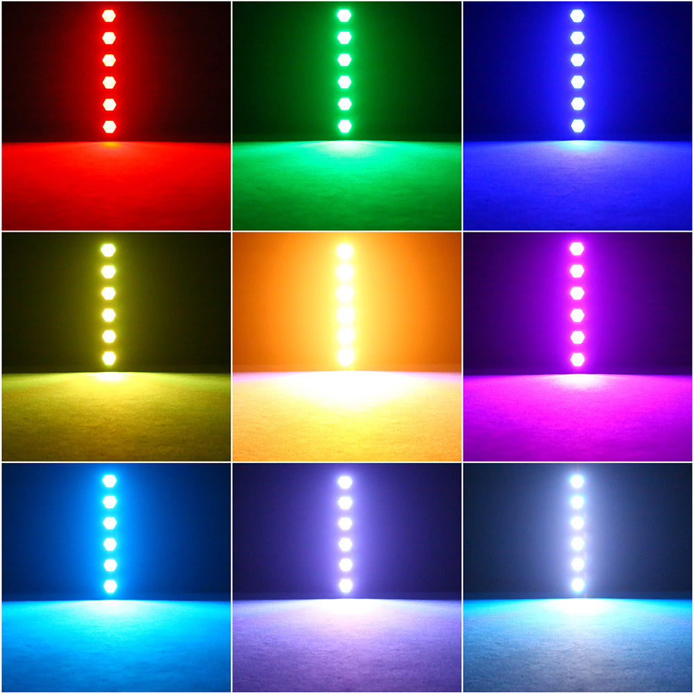 6x50W Retro Stage Light with Stand