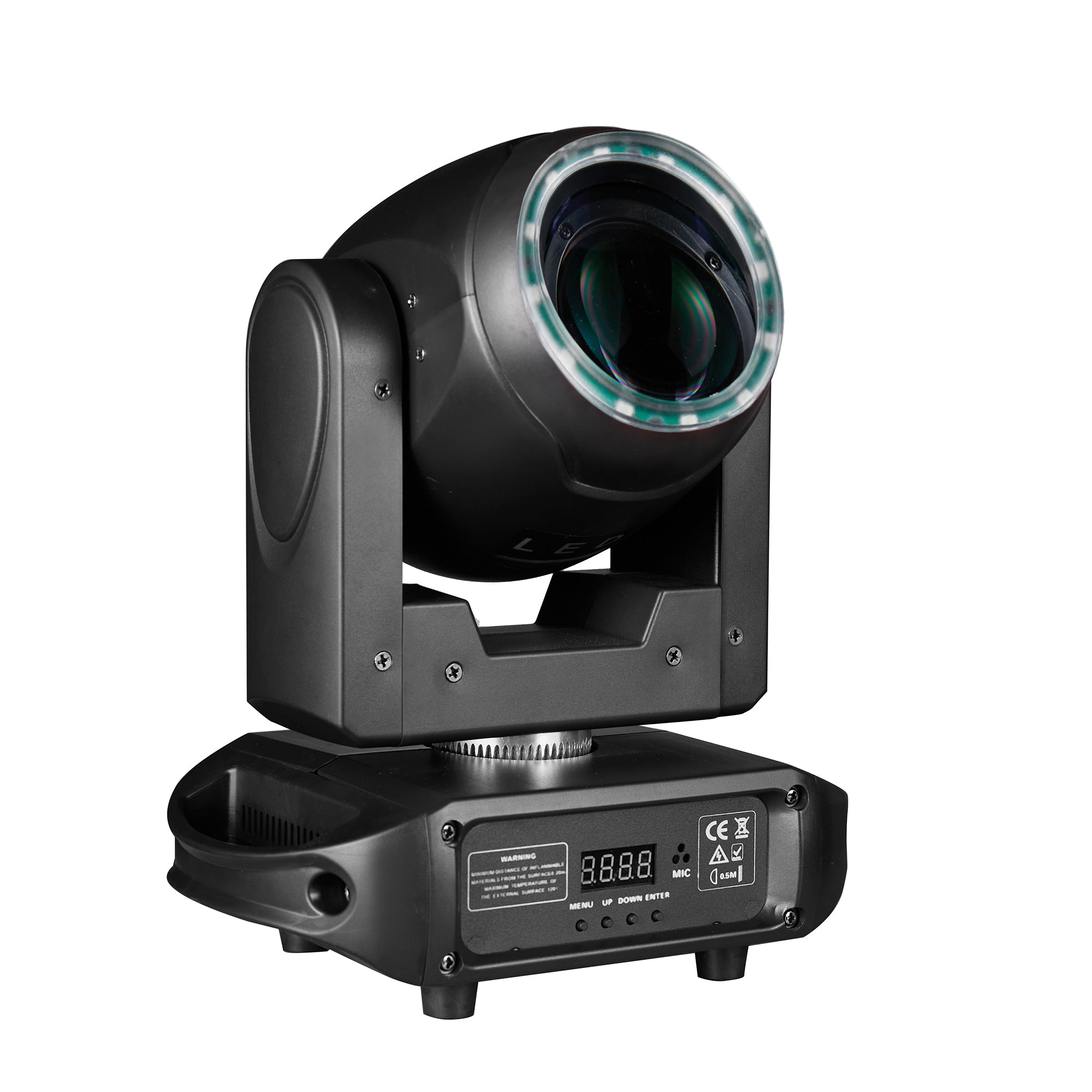 80W Mini Moving Head Beam Spot Light with Ring
