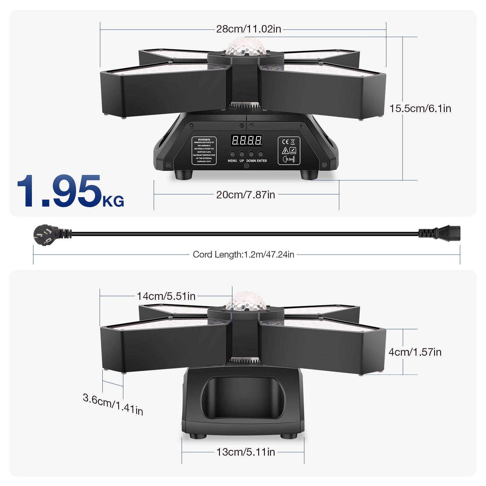 100W LED Retro Stage Moving Head Light
