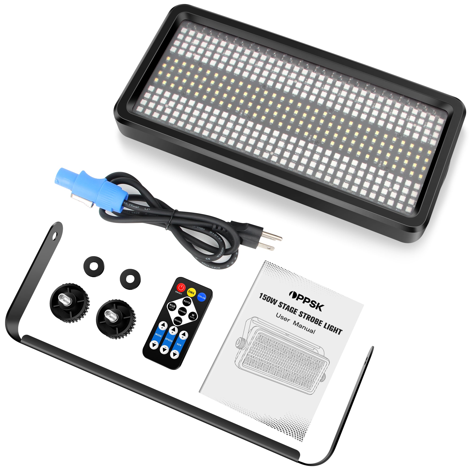 150W RGB+W LED DJ Strobe Light Panel