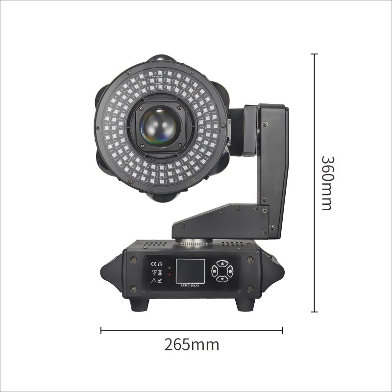 LED Hybrid Moving Head Beam Laser Strobe Effect Light