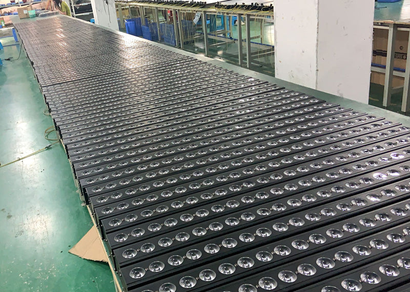 6-Pack, OPPSK 24x4W RGBA 4in1 Indoor LED Wall Washer Light for Wedding Uplighting