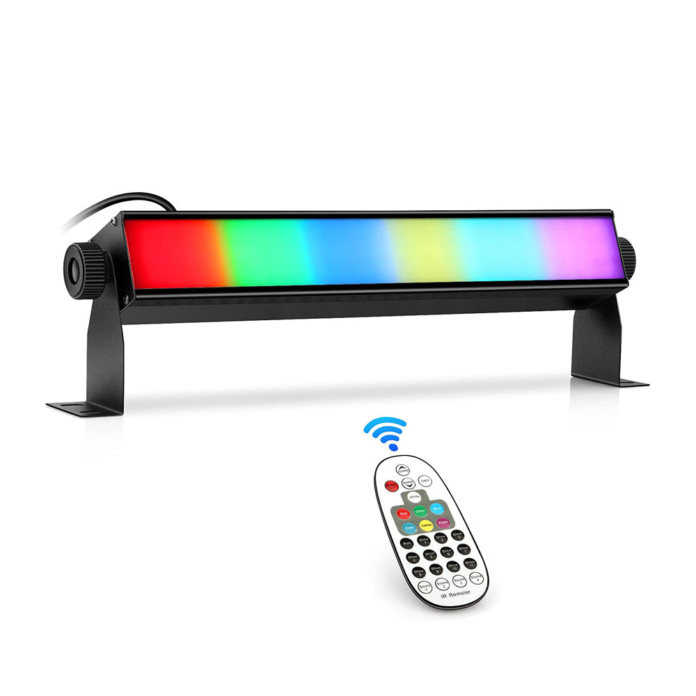 72 LED RGB 3in1 DJ Effect Light Indoor Wash Light Bar with Remote