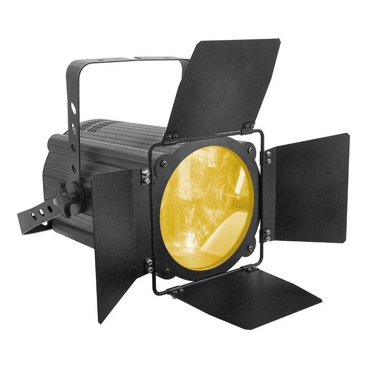 OPPSK 200W Warm White Cool White 2in1 COB LED Zoomable Par Light with Barn Doors for Theatre Stage Lighting - old